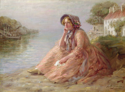 Reverie (oil on canvas)