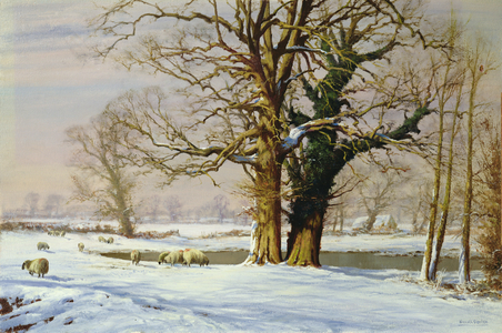The First Fall (oil on canvas)