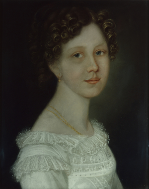 Ulrike von Levetzow (oil on canvas)