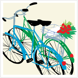 Bike Lovers, 2014 (mixed media)