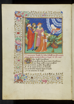 Épître d'Othéa, 1450 (miniature)