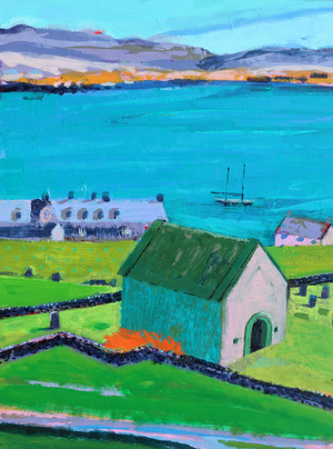 Iona Solace, 2023 (acrylic on board)