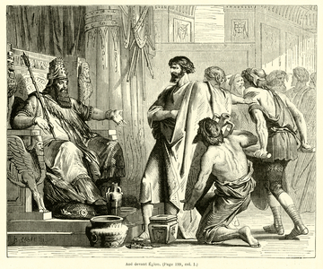 Aod devant Eglon (engraving)