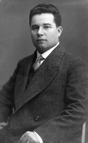 Vassili Damaev, Russian tenor, 1912