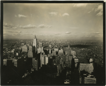 Manhattan rooftop views, New York, USA, c.1920-38 (gelatin silver photo)