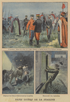 News events of the week (colour litho)