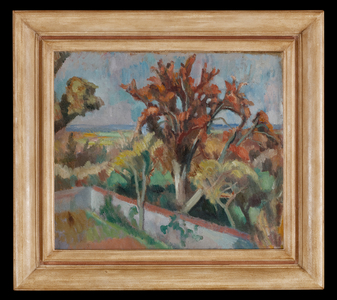 The Walled Garden, Charleston, 1919-20(Oil on canvas)