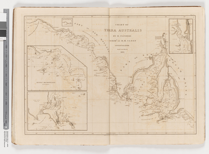 Chart of Terra Australis, South Coast, Sheet III, 1814 (print)