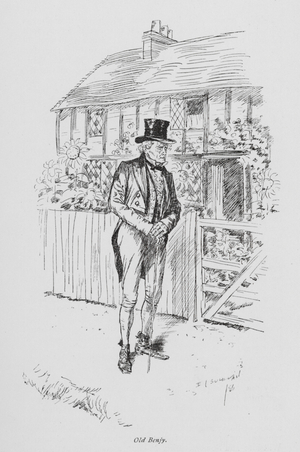 Illustration for Tom Brown's School-Days (litho)