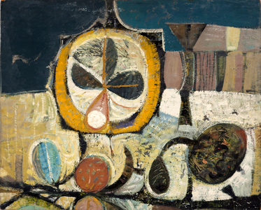 Siciliana, 1962 (oil on board)