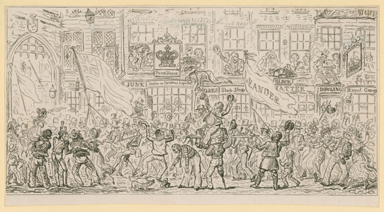 Scene of London life (engraving)