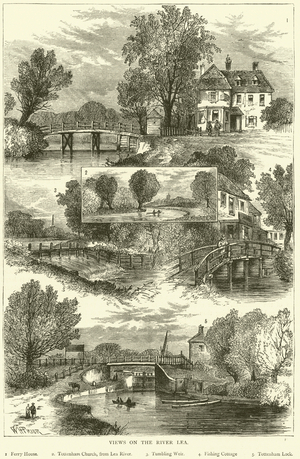 Views on the River Lea (engraving)