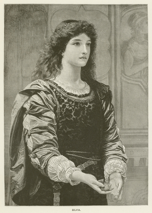 Silvia, 19th century  (engraving)
