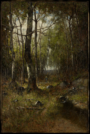 Temple Woods, 1882 (oil on canvas)