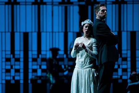 Rocio Ignacio as Zerlina and David Lagares as Masetto (photo)