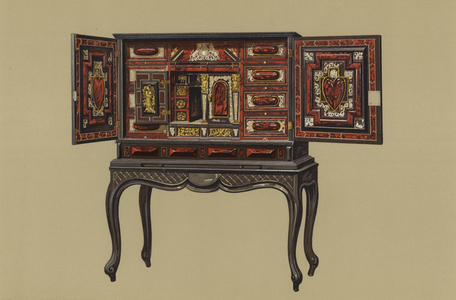 Mary Queen of Scots' Cabinet (chromolitho)