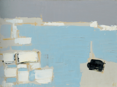 Marseille in the Snow; Marseille sous la neige, 1954 (oil on canvas)