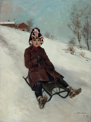 Sleigh ride, 1894
