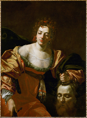 Judith with the head of Holofernes (painting on canvas)