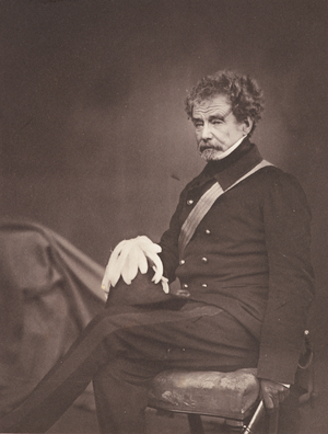 Sir Colin Campbell, 1855  (Salted paper print)