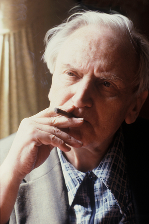 Oslo13. July 1983. Author and cowboy in NRK, Arthur Klæbo …, 1983 (photo)