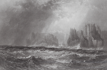 Australia: Tasman's Island (engraving)