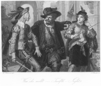 Scene from Twelfth Night (engraving)