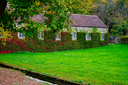 Fontenay Abbey, Burgundy, France (photo)