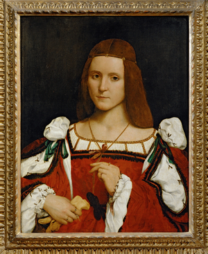 Portrait of a woman ...