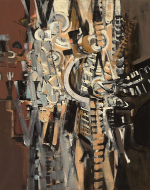 Sand Traverse, 1962 (oil on canvas)