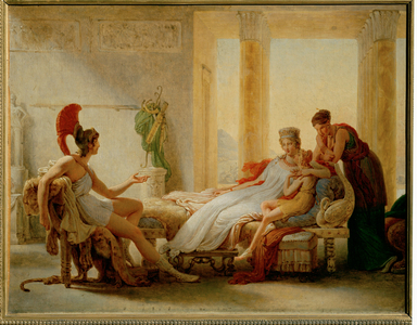 Aeneas and Dido, sketch for a larger oil …