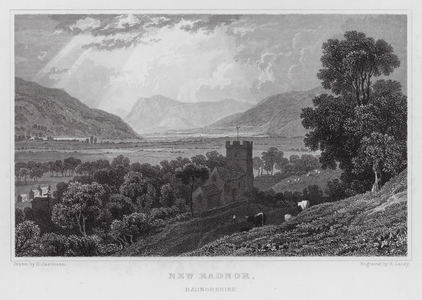 New Radnor, Radnorshire (engraving)