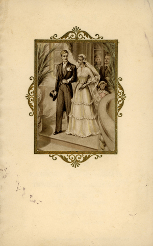 Share a wedding around 1950