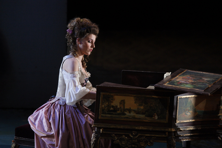 Maija Kovaleska at the Theatre des Champs Elysées, Paris, 2009 (photo)