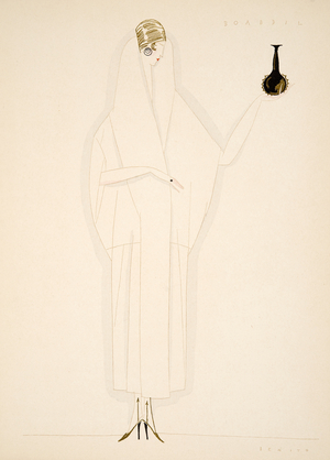 Boabdil, from 'La Dernière Lettre Persane', published Paris, c.1925 (colour woodblock)