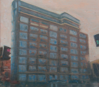 A place to live 6, 2010 (oil on plywood)