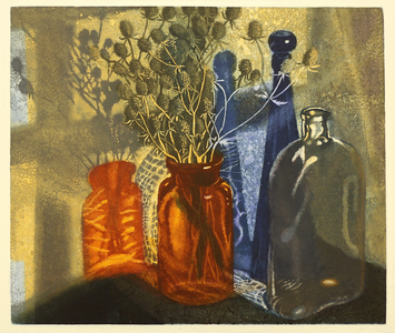 Evening Shades, 2010 (etching)