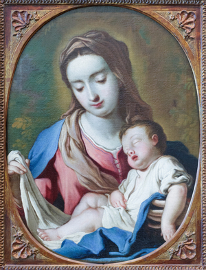 Madonna and Child, beginning of 18th century (oil on canvas)