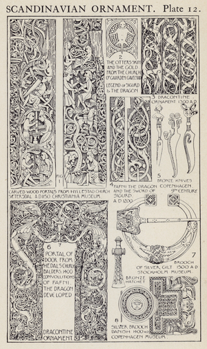 Scandinavian Ornament (litho)
