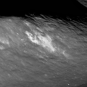 Southern end of Aitken crater central peak complex.
