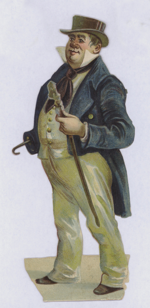 Captain Cuttle (chromolitho)