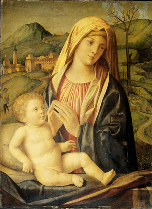 Virgin and Child, 1475 (oil on panel)