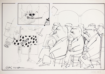 American Politics 24, General Conference Aug 1975 (drawing)