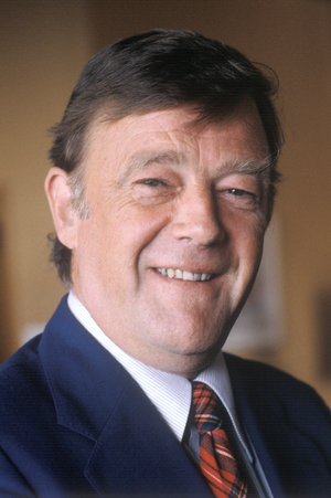 Oslo, 19800902. Program editor at NRK, Yngvar Ustvedt ..., 1980 (photo)