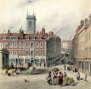 Holborn Bridge (w/c on paper)