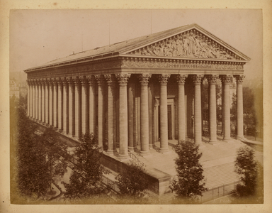 Paris: Eglise de la Madeleine (b/w photo)