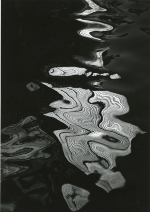 Water, Reflections, 1971 (silver gelatin print)