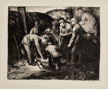Sniped, 1918 (litho)