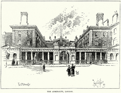 The Admiralty, London (engraving)
