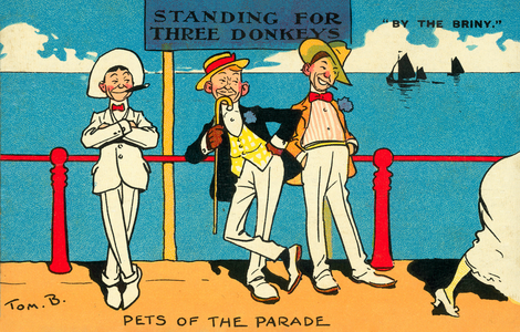 Pets of the Parade (colour litho)